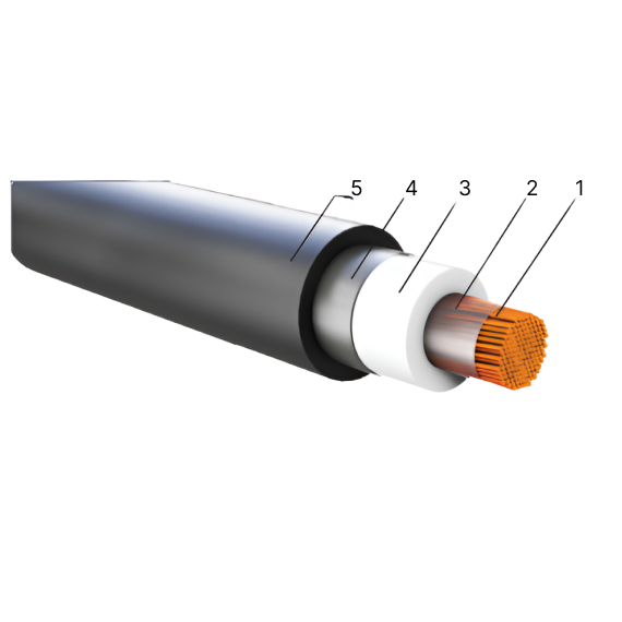 Провод ППСРВМ на напряжение 660,1500, 3000, 4000 В